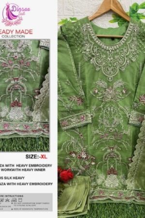 DINSAA SUIT DS 197  NEW BEAUTIFUL CATALOGUE Rehmat Boutique