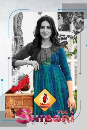 SHRUTI SUITS SHIBORI VOL 4  NEW BEAUTIFUL CATALOGUE Rehmat Boutique