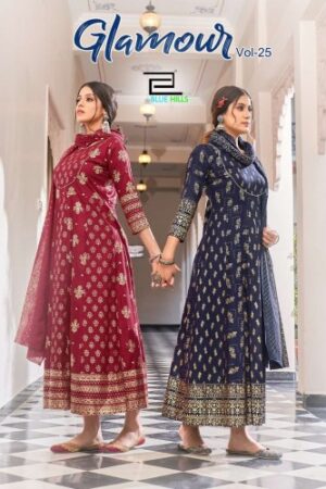 BLUE HILLS GLAMOUR VOL 25 NEW BEAUTIFUL CATALOGUE Rehmat Boutique