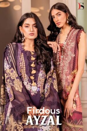 DEEPSY SUITS FIRDOUS AYZAL  NEW BEAUTIFUL CATALOGUE Rehmat Boutique