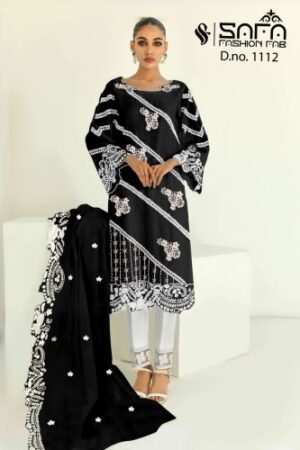 SAFA FASHION FAB 1112 SERIES  NEW BEAUTIFUL CATALOGUE Rehmat Boutique