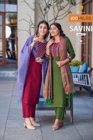 100 MILES SAVINI  NEW BEAUTIFUL CATALOGUE Rehmat Boutique