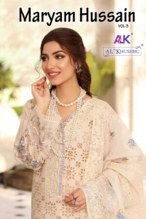 AL KHUSHBU MARYAM HUSSAIN VOL 3 BEST DISCOUNT SUPERB FANCY LATEST CATALOGUE 2023 NEW BEAUTIFUL CATALOGUE Rehmat Boutique