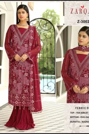 ZARQASH 3002 SERIES BEST DISCOUNT SUPERB FANCY LATEST CATALOGUE 2023 NEW BEAUTIFUL CATALOGUE Rehmat Boutique