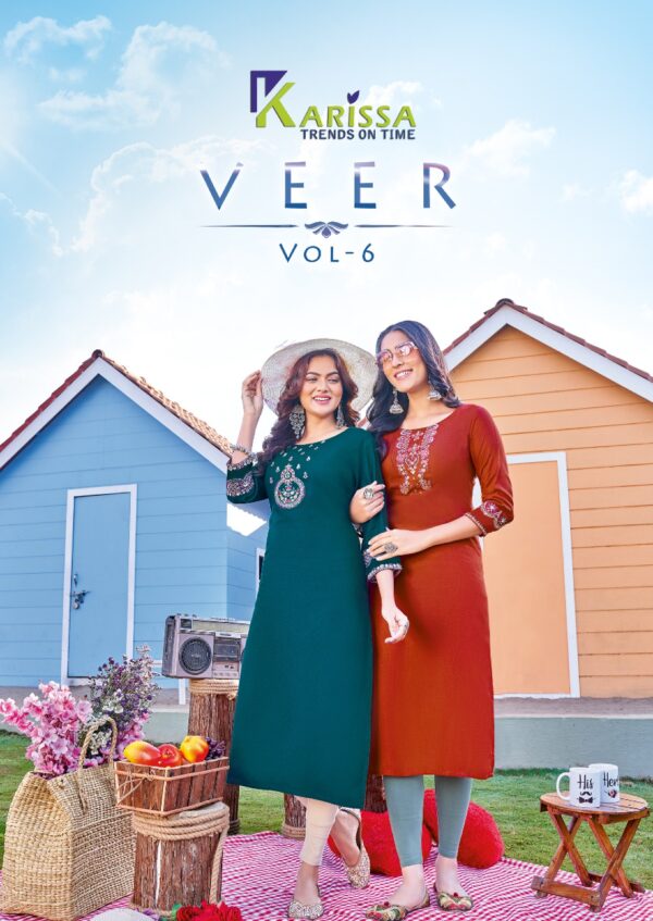 KARISSA VEER VOL 6 NEW BEAUTIFUL CATALOGUE Rehmat Boutique