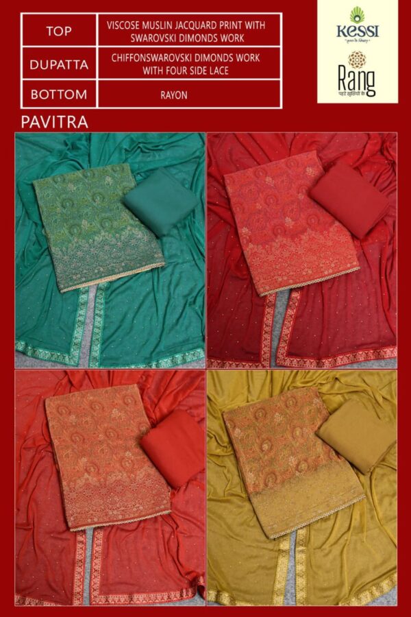 RANG PAVITRA NEW BEAUTIFUL CATALOGUE Rehmat Boutique