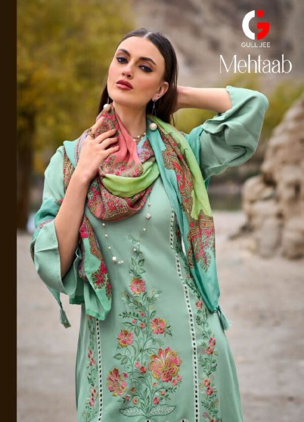 GULL JEE MEHTAAB PASHMINA SALWAR SUITS WHOLESALER IN SURAT 4