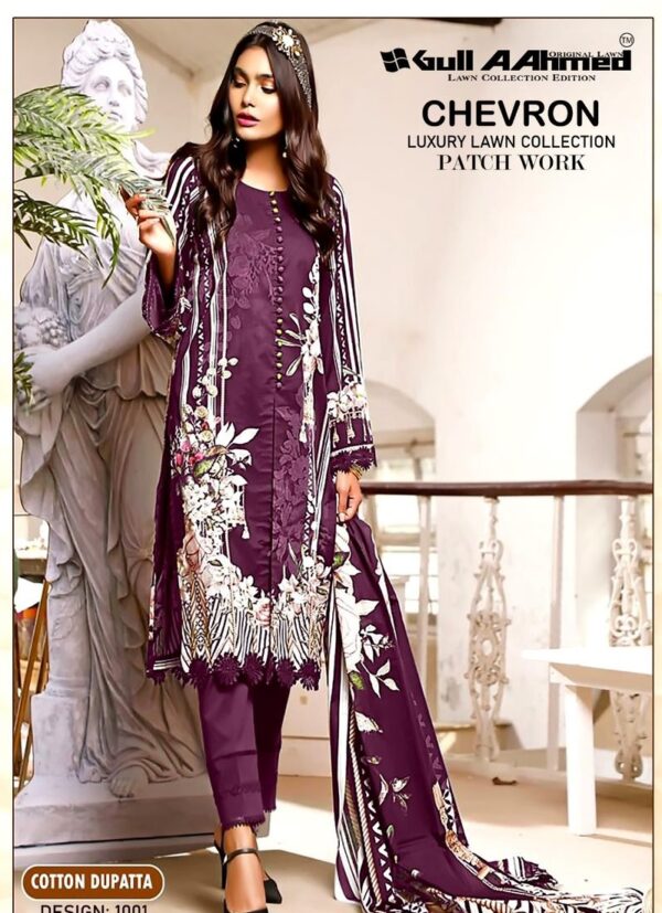 GULLAAHMED CHEVRON LAWN COLLECTION SALWAR SUITS SUPPLIER 1 Copy