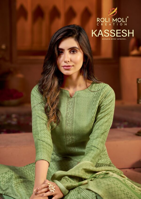 ROLI MOLI KASSESH WINTER COLLECTION SALWAR SUITS SUPPLIER IN SURAT 1