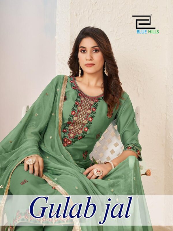 BLUE HILLS GULAB JAL VOL 3 READYMADE KURTI SET DISTRIBUTOR IN SURAT 5