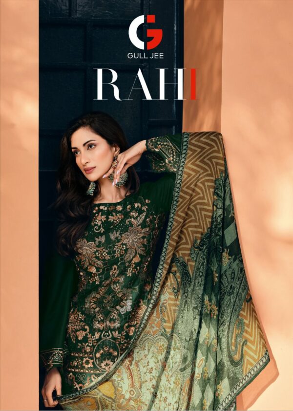 GULL JEE RAAHI PASHMINA SALWAR SUITS CATALOGUE IN SURAT 15