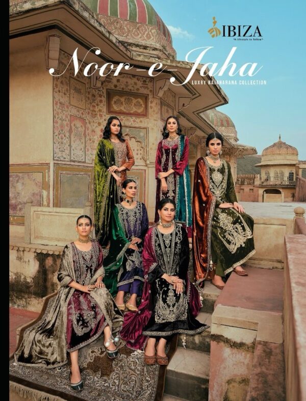 IBIZA NOORE E JAHA EMBROIDERY SALWAR KAMEEZ DISTRIBUTOR 22