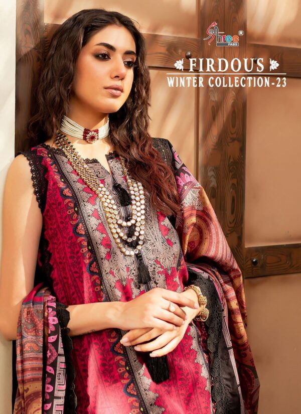 SHREE FABS FIRDOUS WINTER COLLECTION 23 SALWAR KAMEEZ SUPPLIER 18