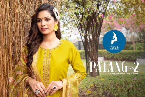 kaya patang vol 2 series 01-06 Roman Silk wholesale salwar kameez in surat - Image 11