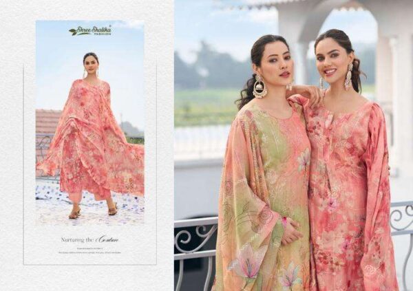 shree shalika sabyasachi vol 3 series 3001-3008 GEORGETTE PRINT wholesale salwar kameez in surat - Image 14