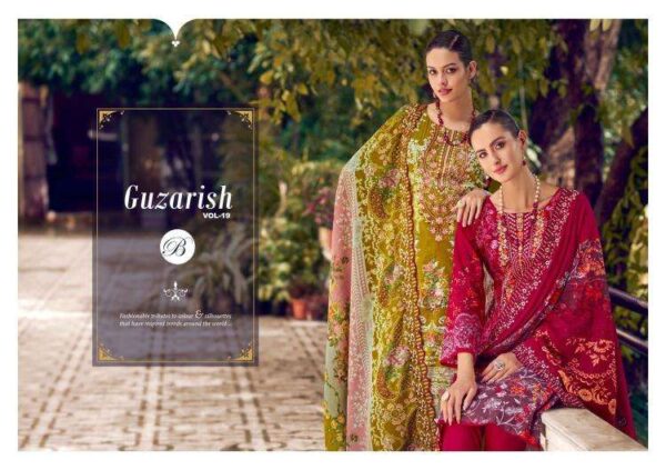 belliza guzarish vol 19 series 1022001-1022008 Pure Cotton wholesale salwar kameez in surat - Image 5