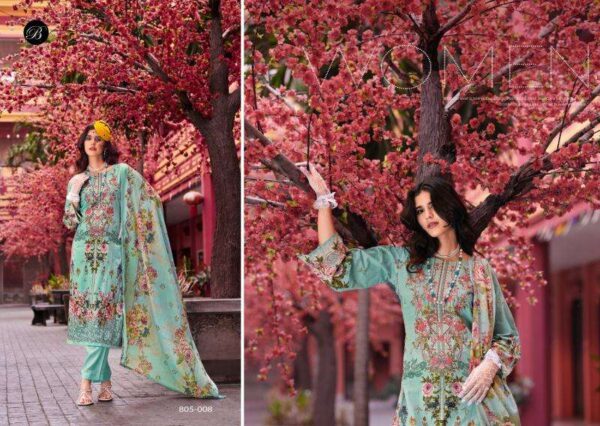 belliza naira vol 97 series 805001-805008 cotton wholesale suit - Image 19