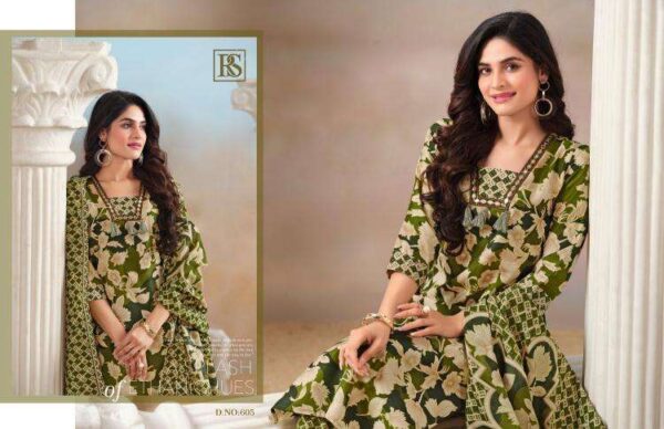 Rangi sang tamanna series 601-606 cotton wholesale suit - Image 5