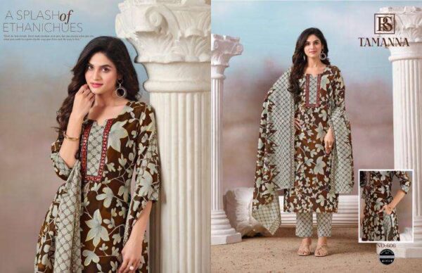 Rangi sang tamanna series 601-606 cotton wholesale suit - Image 8